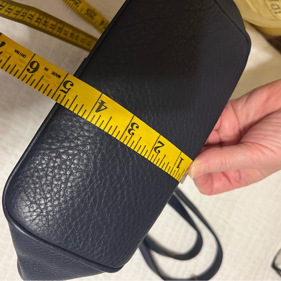 Coach Midnight Blue Leather Shoulder Bag Vintage from the 90’s - Picture 9 of 11